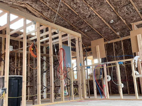 Professional attic insulation installation in Cheyenne, Wyoming