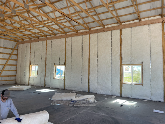 Professional fiberglass insulation installation for residential and commercial projects